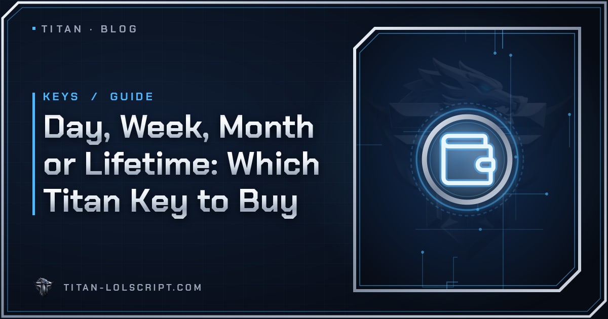 Day, Week, Month or Lifetime: Which Titan Key to Buy