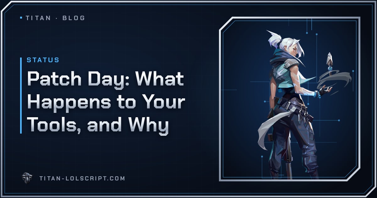 Patch Day: What Happens to Your Tools, and Why